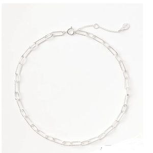 Loft textured chain link necklace